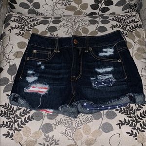 American Eagle Flag shorts